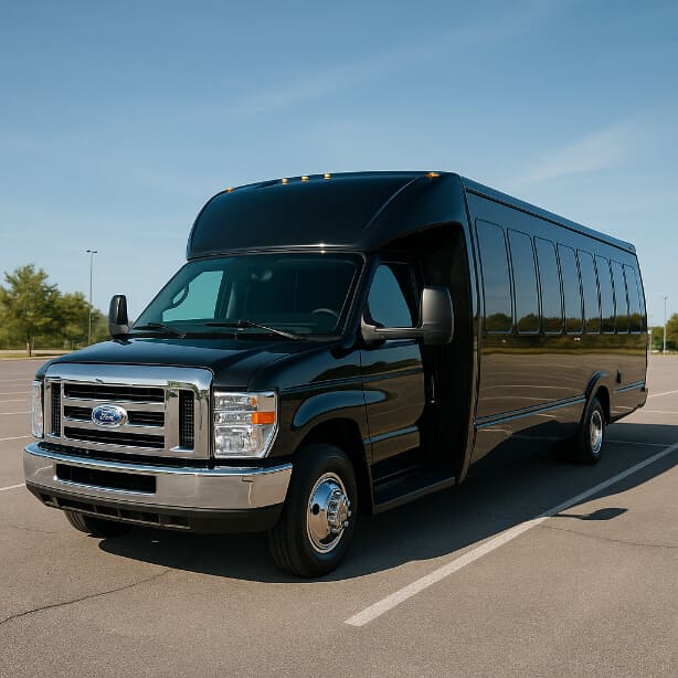 Charter Bus Rental Conroe 18 Passenger Minibus