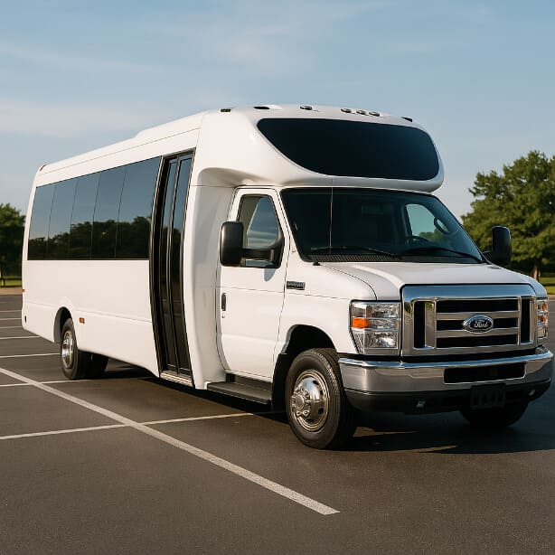 Charter Bus Rental Conroe 20 Passenger Minibus